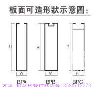 铝方通板面解